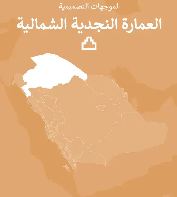 العِمَارَة النجدية الشمالية - الموجهات التصميمية - عربي